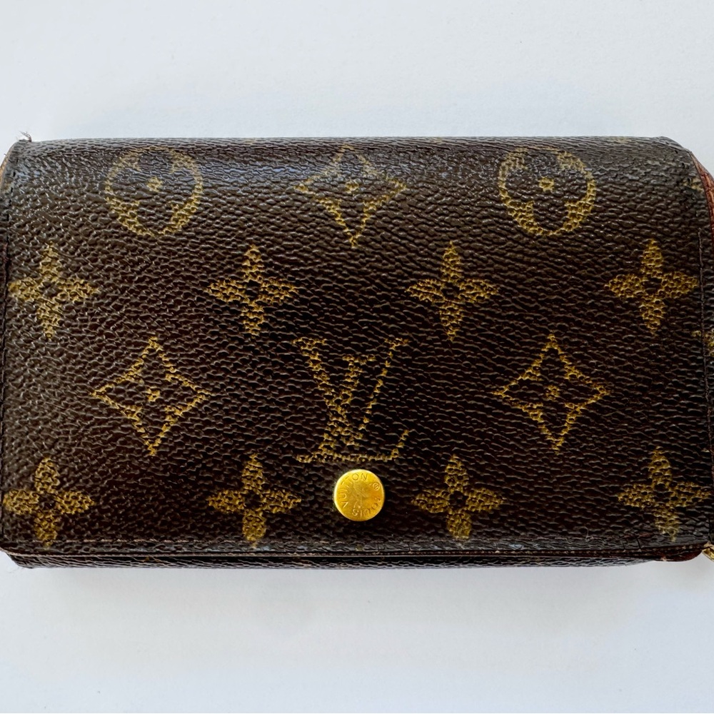 Louis Vuitton Monogram Porte-Monnaie Trésor Compact Wallet